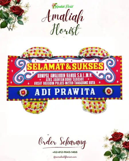 Papan Bunga Ucapan Selamat Namorambe