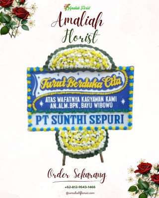 Papan Bunga Duka di Namorambe