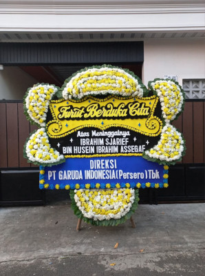 Papan Bunga Duka di Namorambe